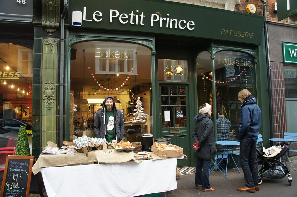 Artisan bakery items at Petit Prince Westbourne