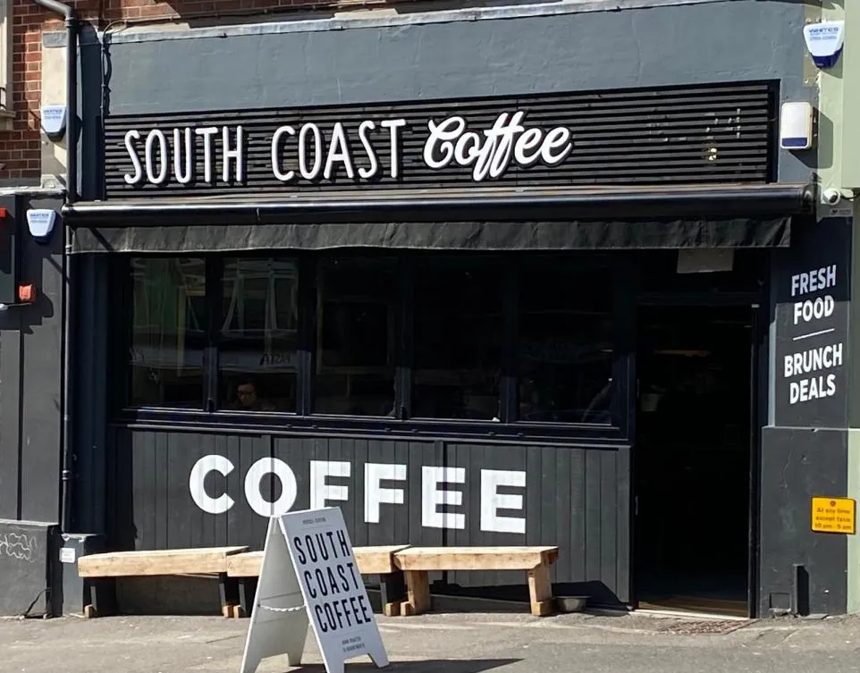 Inviting atmosphere at South Coast Coffee Bournemouth