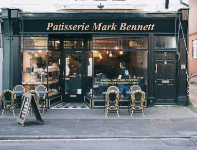 Freshly baked artisan pastries at Patisserie Mark Bennett