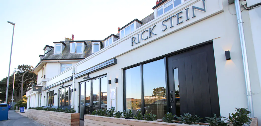 Fresh seafood view at Rick Stein Sandbanks
